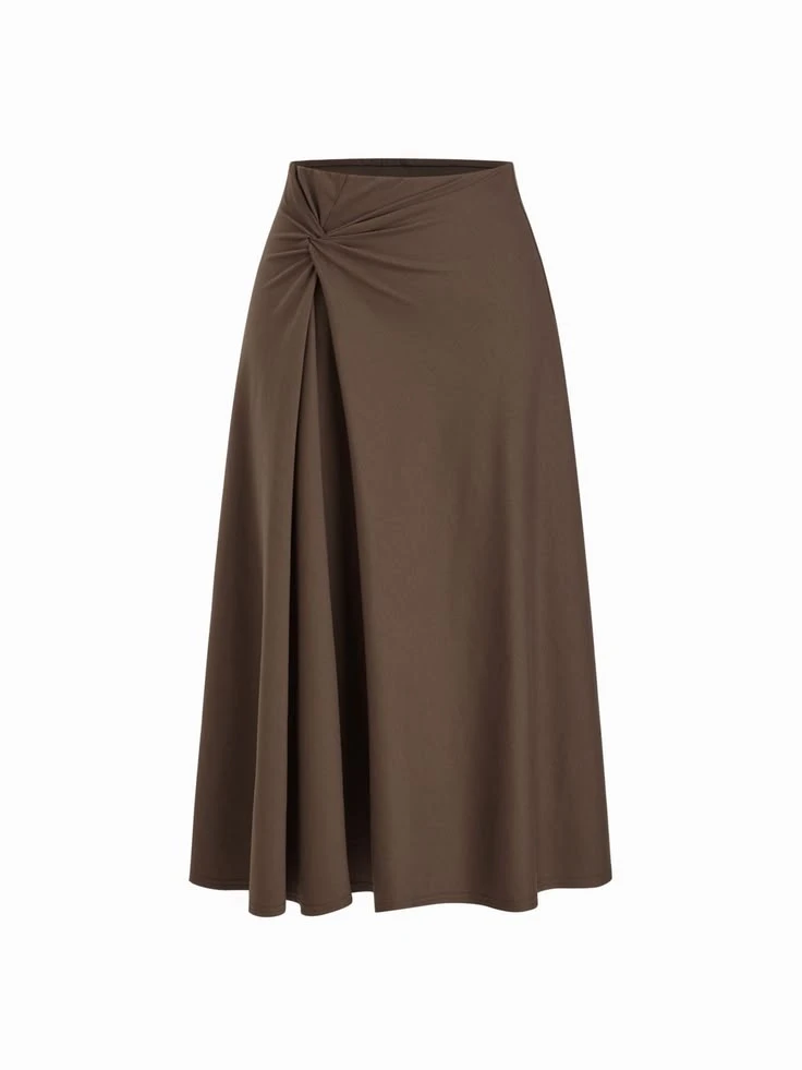 Classy Silk Skirt